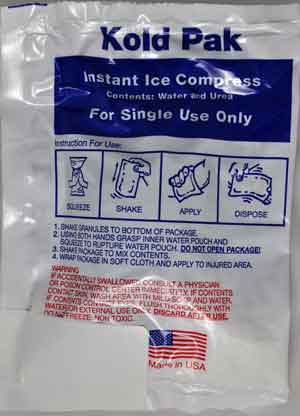 Wholesale Instant Ice Pack Case Large Cold Pack Kold Pak Unboxed