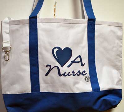 Personalized Nurse Tote Bag, Nurse Life Tote Bag, Gift Nurse Tote Bag