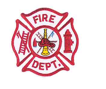 Fire Dept Scramble Patch 3 1/2