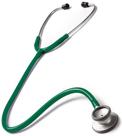 green stethoscope