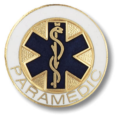 Paramedic Star of Life Pin #PM1084